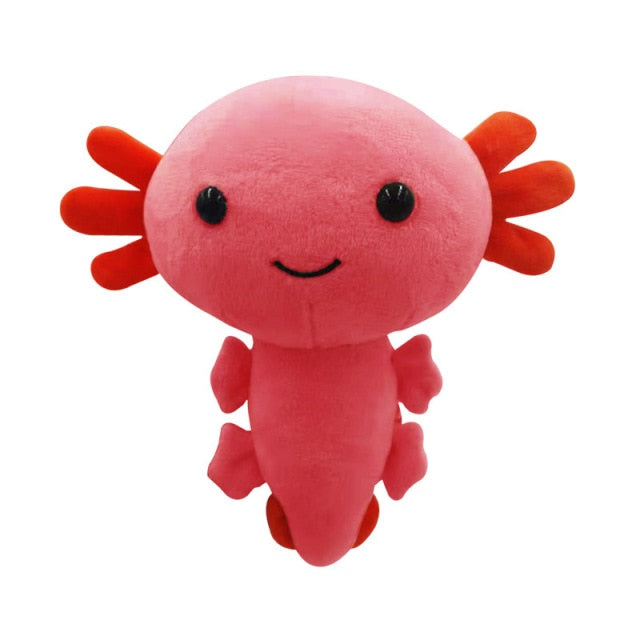 Pink Axolotl Stuffed Animal