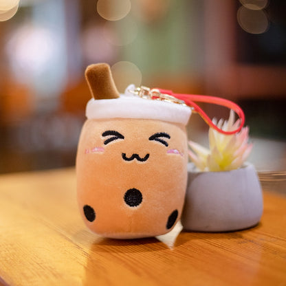 Milk Tea Boba Keychain